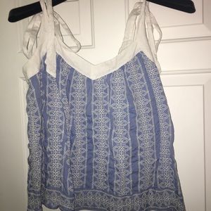 Loft Shoulder Tie Top